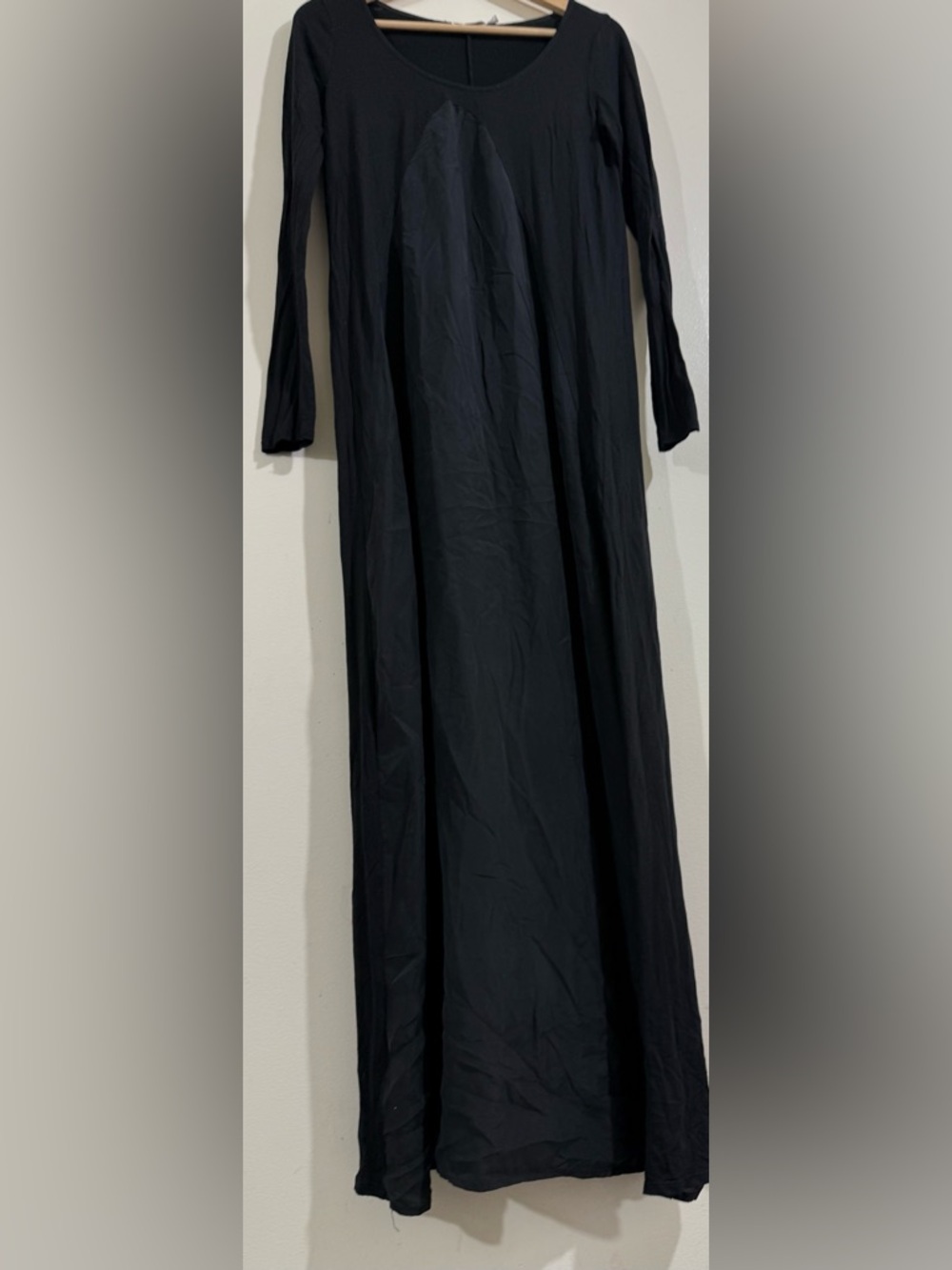 TKO Black Long-Sleeve Maxi Dress